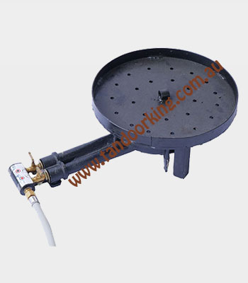 BAFFLE PLATE WITH BURNER